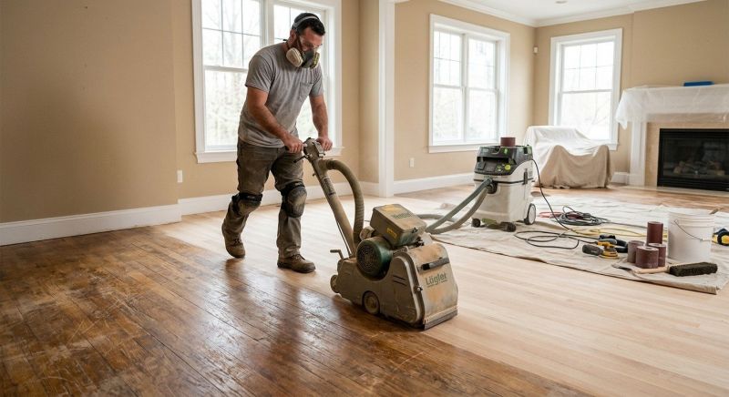 Mahogany Floor Refinishing in Olathe, KS