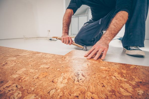 Cork Floor Refinishing