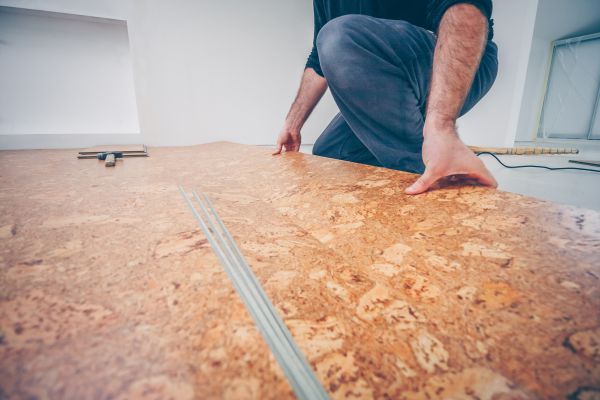 Cork Floor Repair