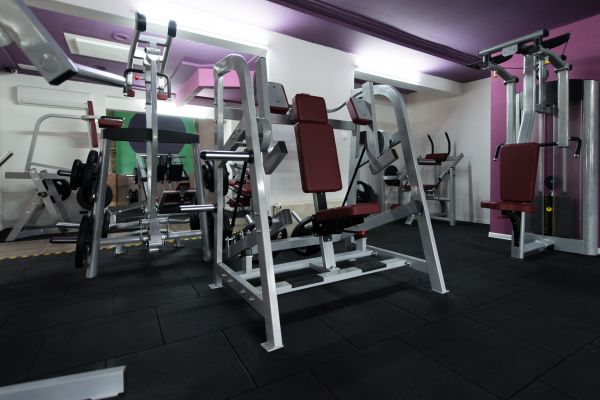 Exercise Floor Installation