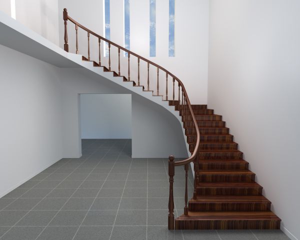 Walnut Staircase Refinishing