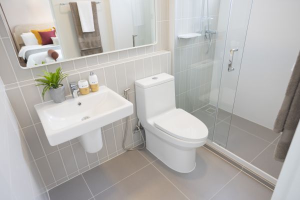 Water Closet Floor Replacement