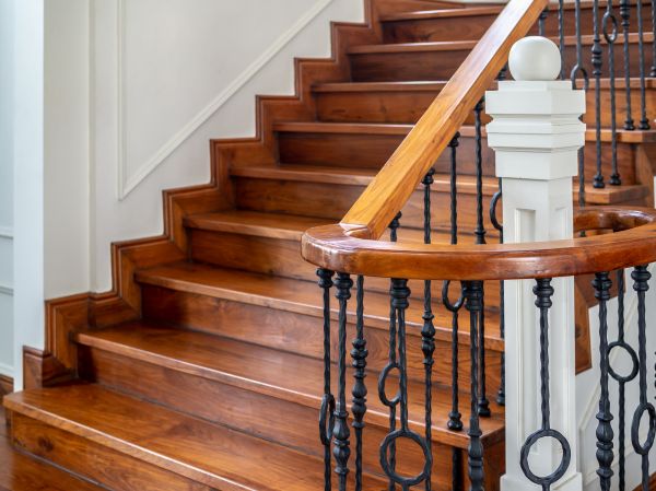 Wood Stair Refinishing