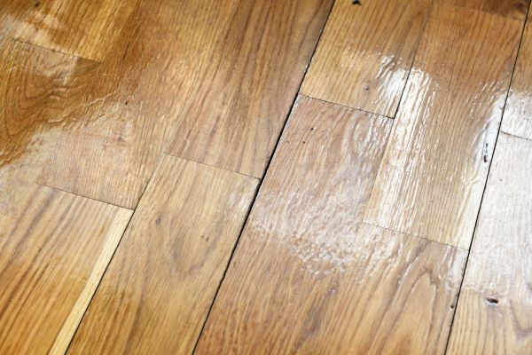 Oak Floor Laying