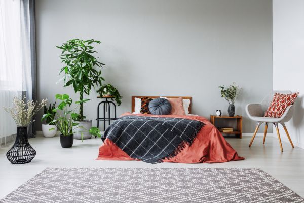 Bedroom Rug Installation